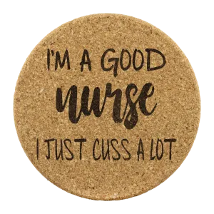 Good Nurse - Cork Coaster Set
