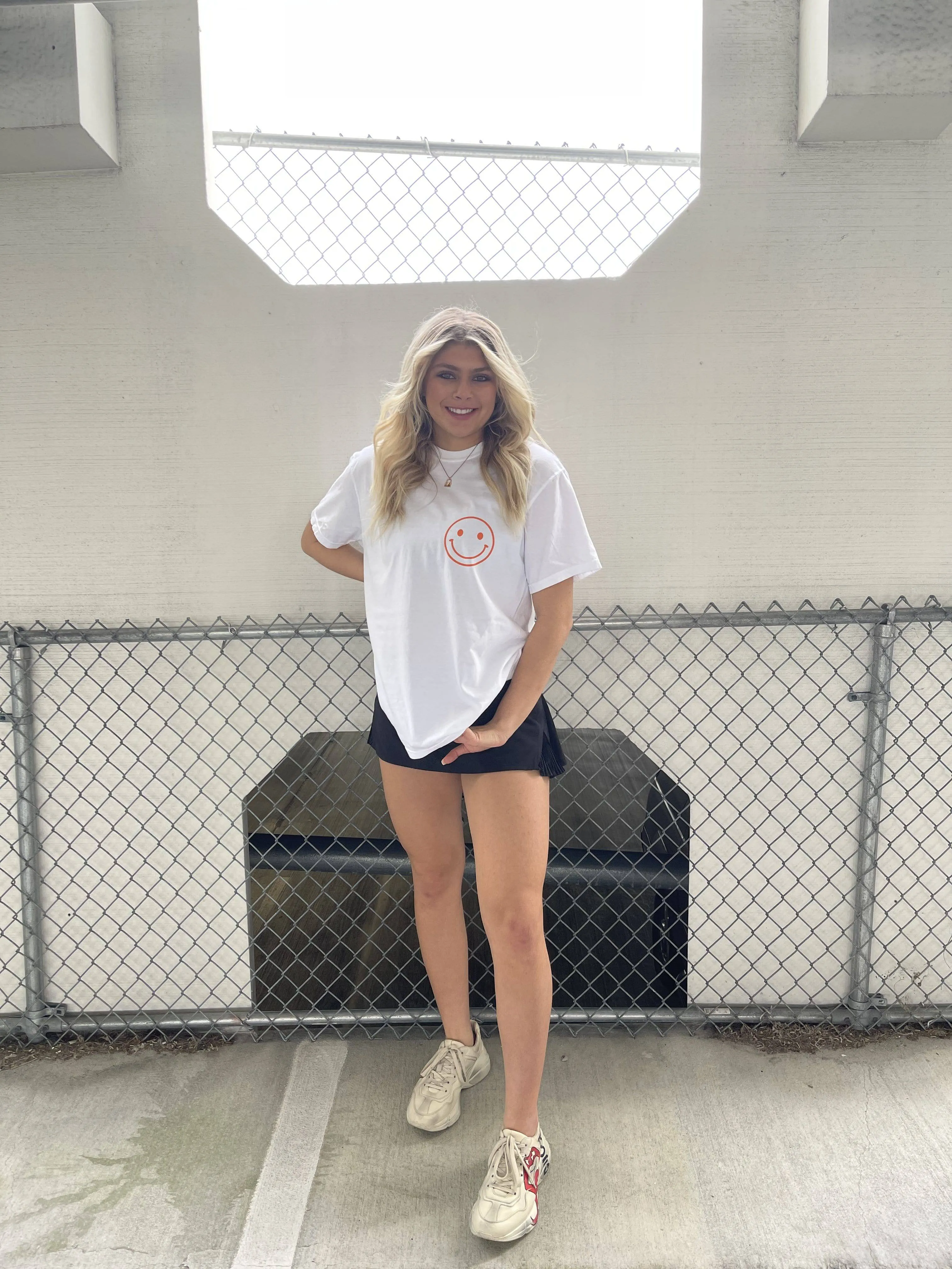 Good Vibes Smile Comfort Colors Shirt