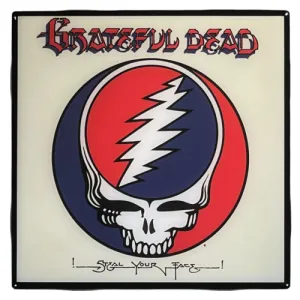 GRATEFUL DEAD Steal Your Face Ceramic Custom Tile Coaster