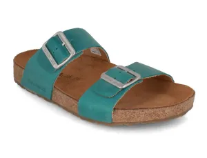HAFLINGER Women Sandals 'Bio Andrea', aqua country