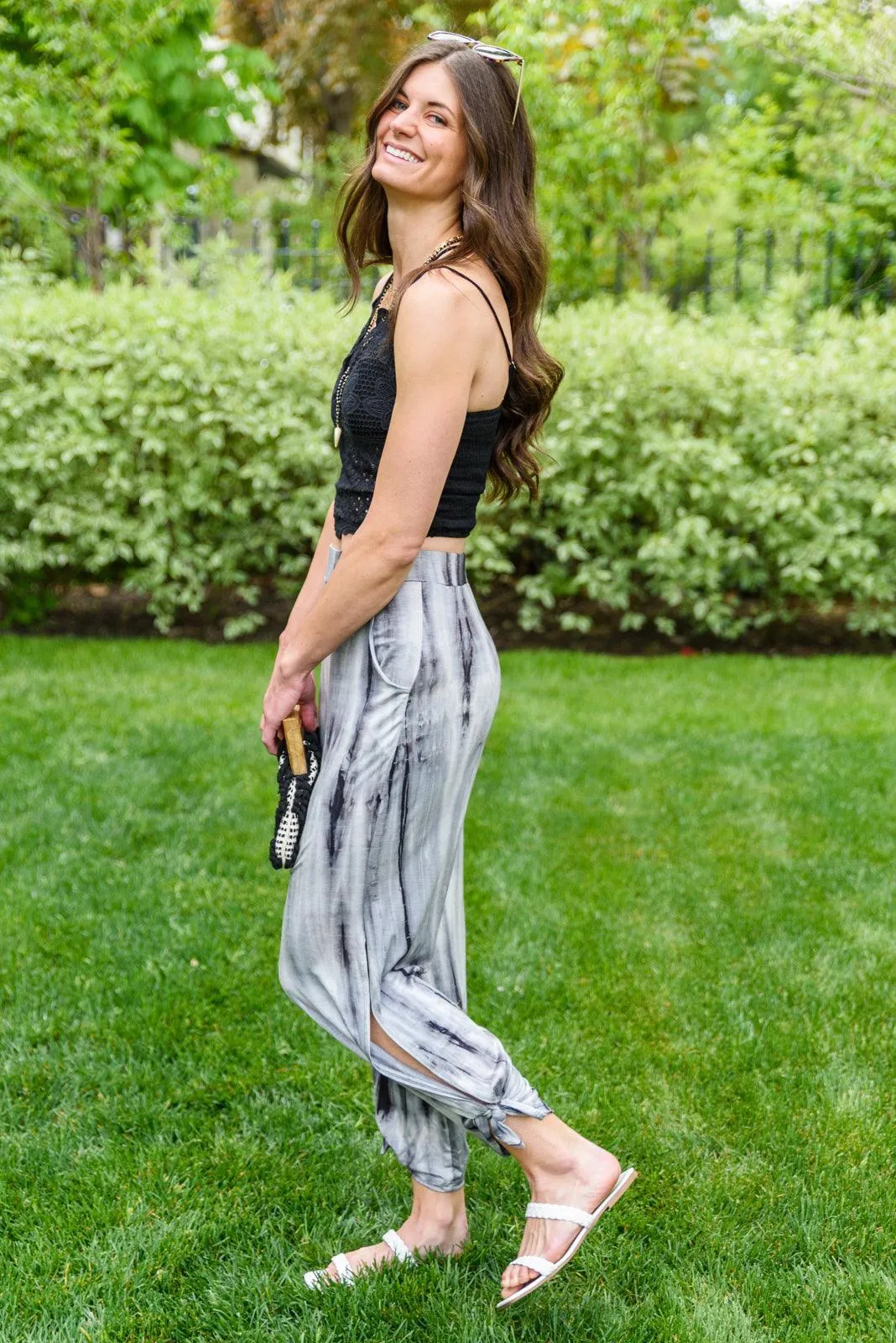 Hazel Blues® | First Class Pant In Tie Dye
