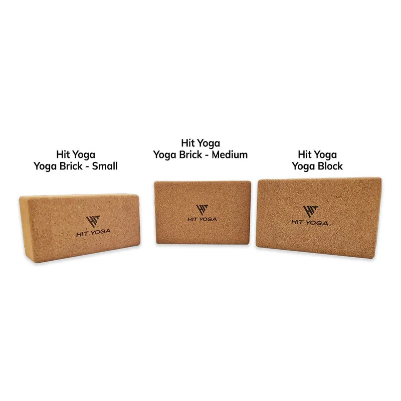 Hit Yoga Cork Yoga Brick | Small