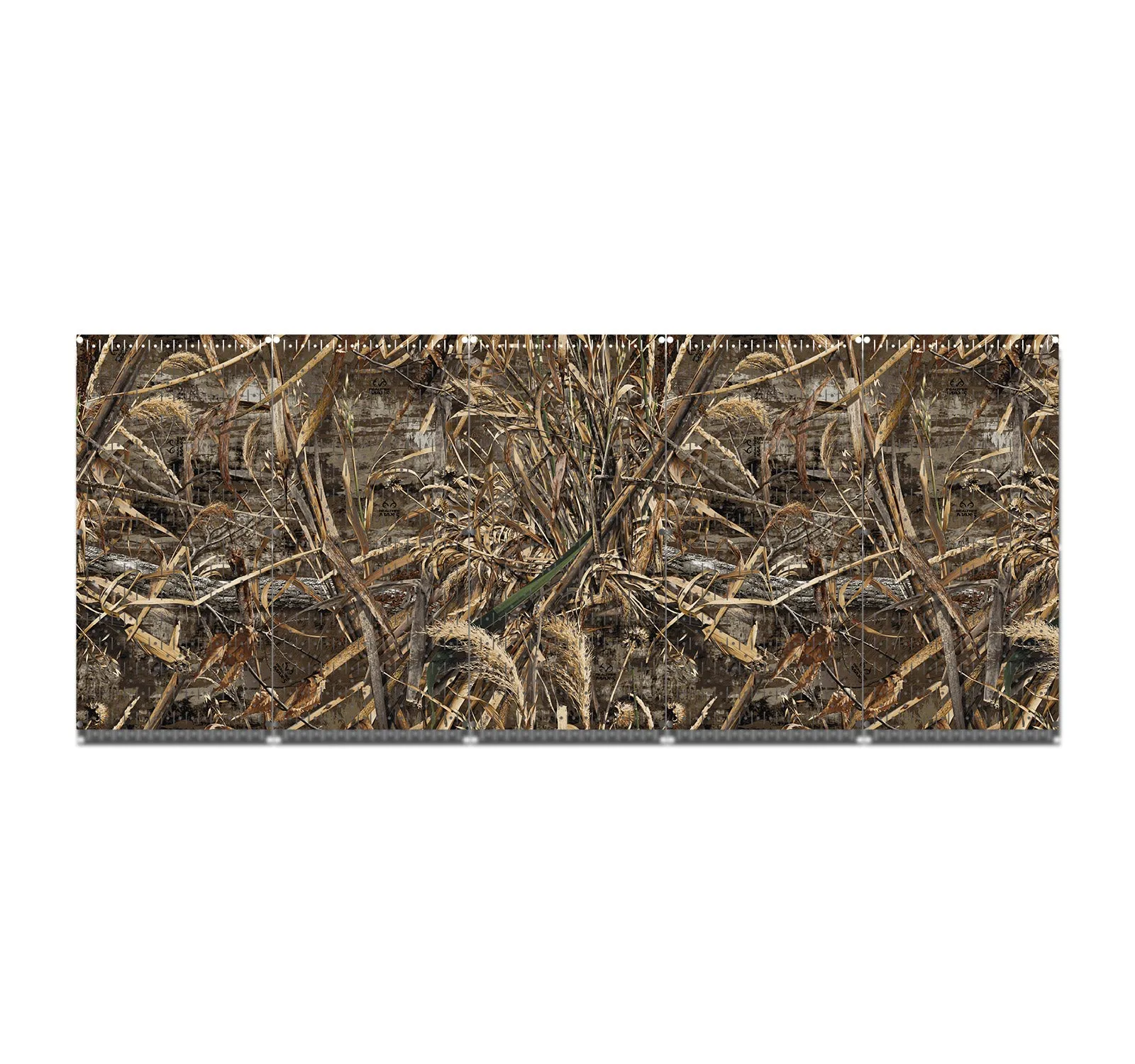 HWC15030C - RealTree® Max-5 (5) Panels | 80" x 32" (tall) | VERTICAL Printed Pegboards | Stock Customizable