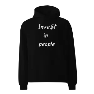 Invest in People oversized hoodie
