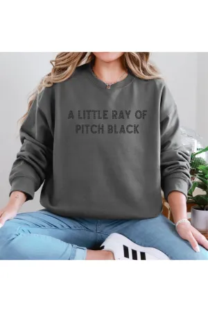 JB Exclusive Pitch Black Spangle SWEATSHIRT