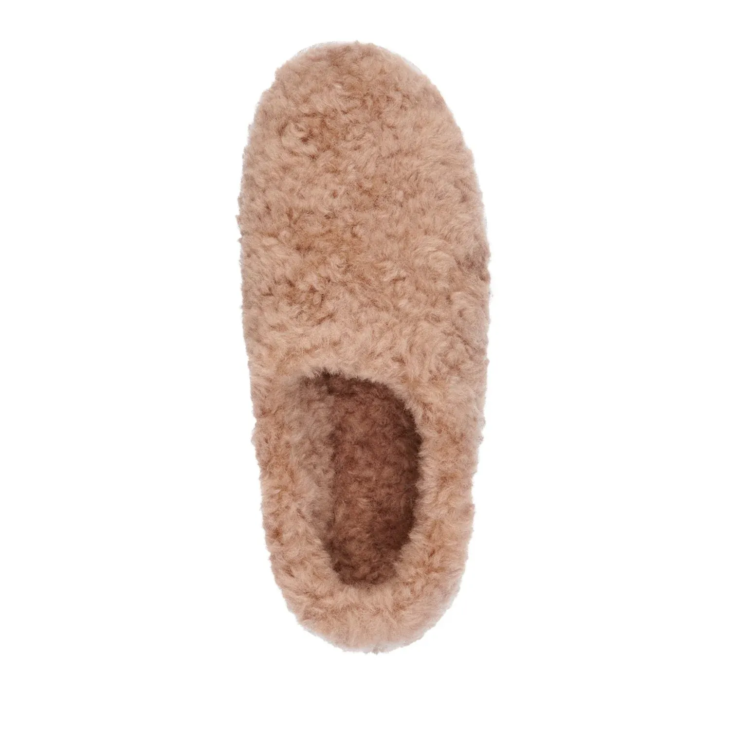 Joy Teddy Slipper - Camel