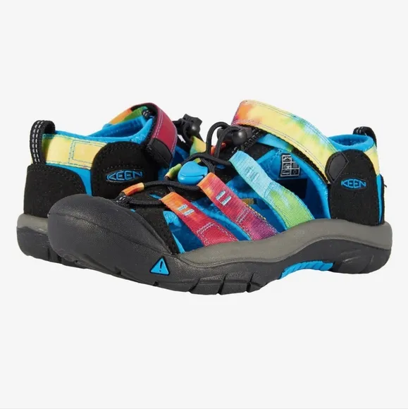 Keen Newport H2 Sandal - Kids' - Rainbow Tie-dye