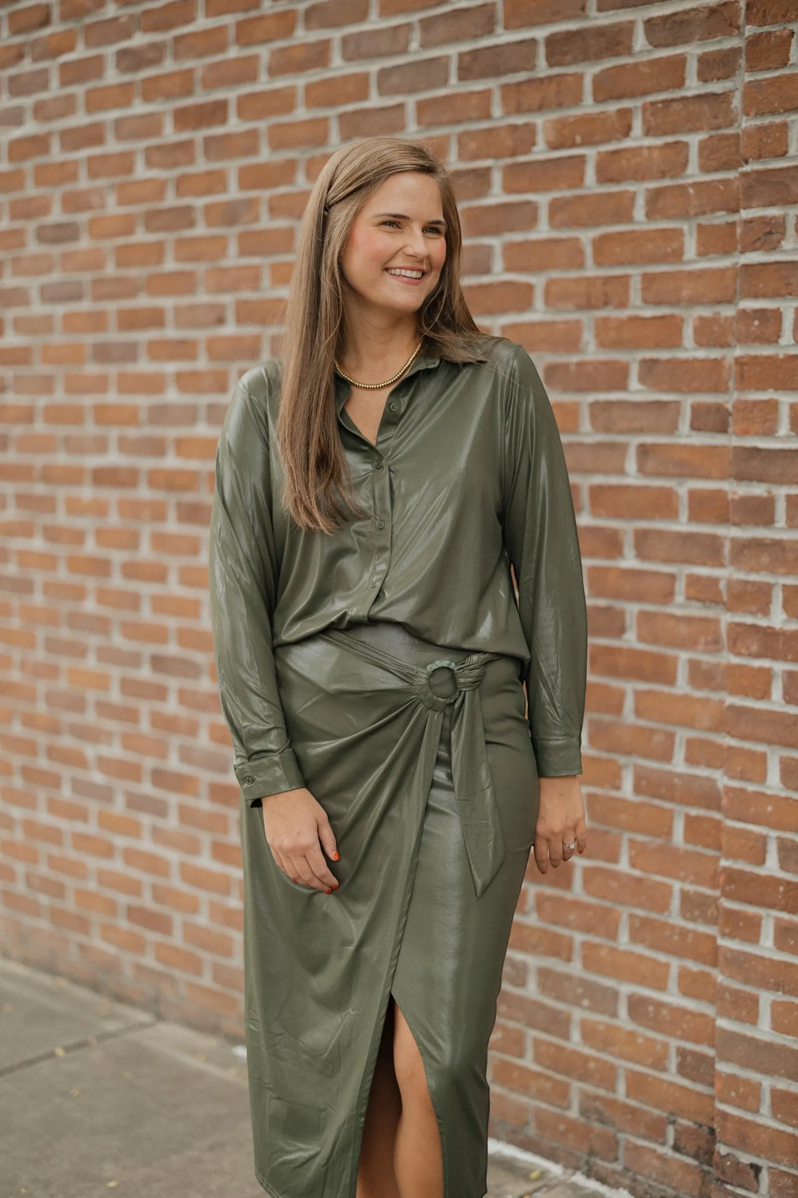 Kendy Knotted Wrap Skirt (XS-3XL)