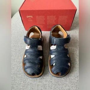 Kids Camper Bicho Leather Sandal