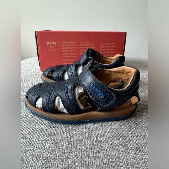 Kids Camper Bicho Leather Sandal