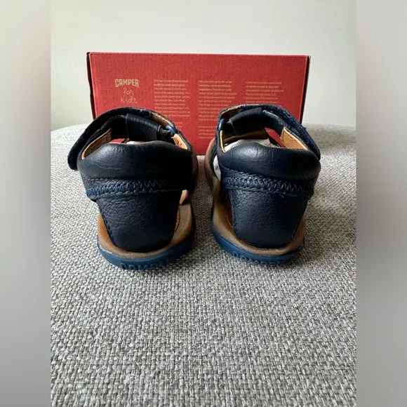 Kids Camper Bicho Leather Sandal