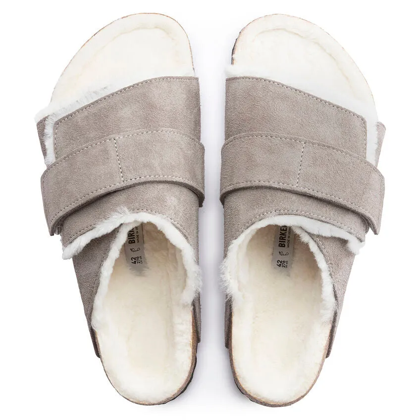 Kyoto Women - Stone Coin Suede Shearling||Kyoto pour femmes - Suède fourrure stone coin