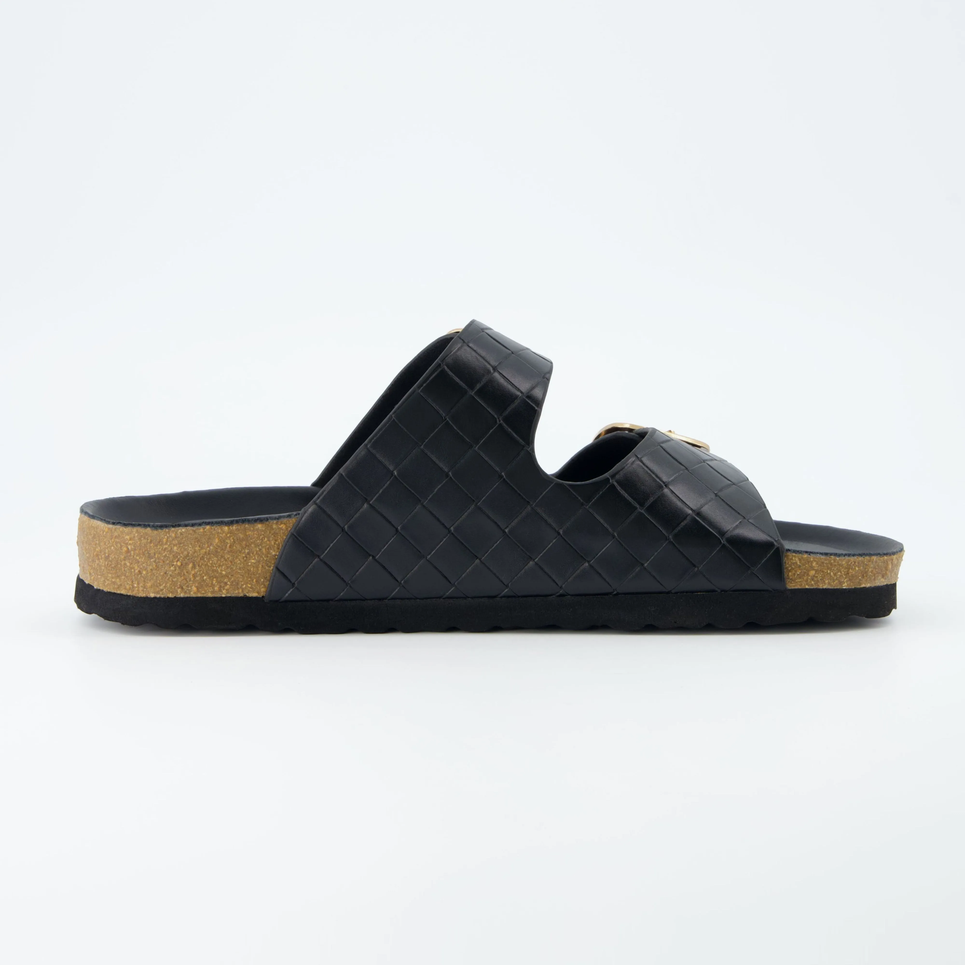 Lang Woven Cork Footbed Sandal