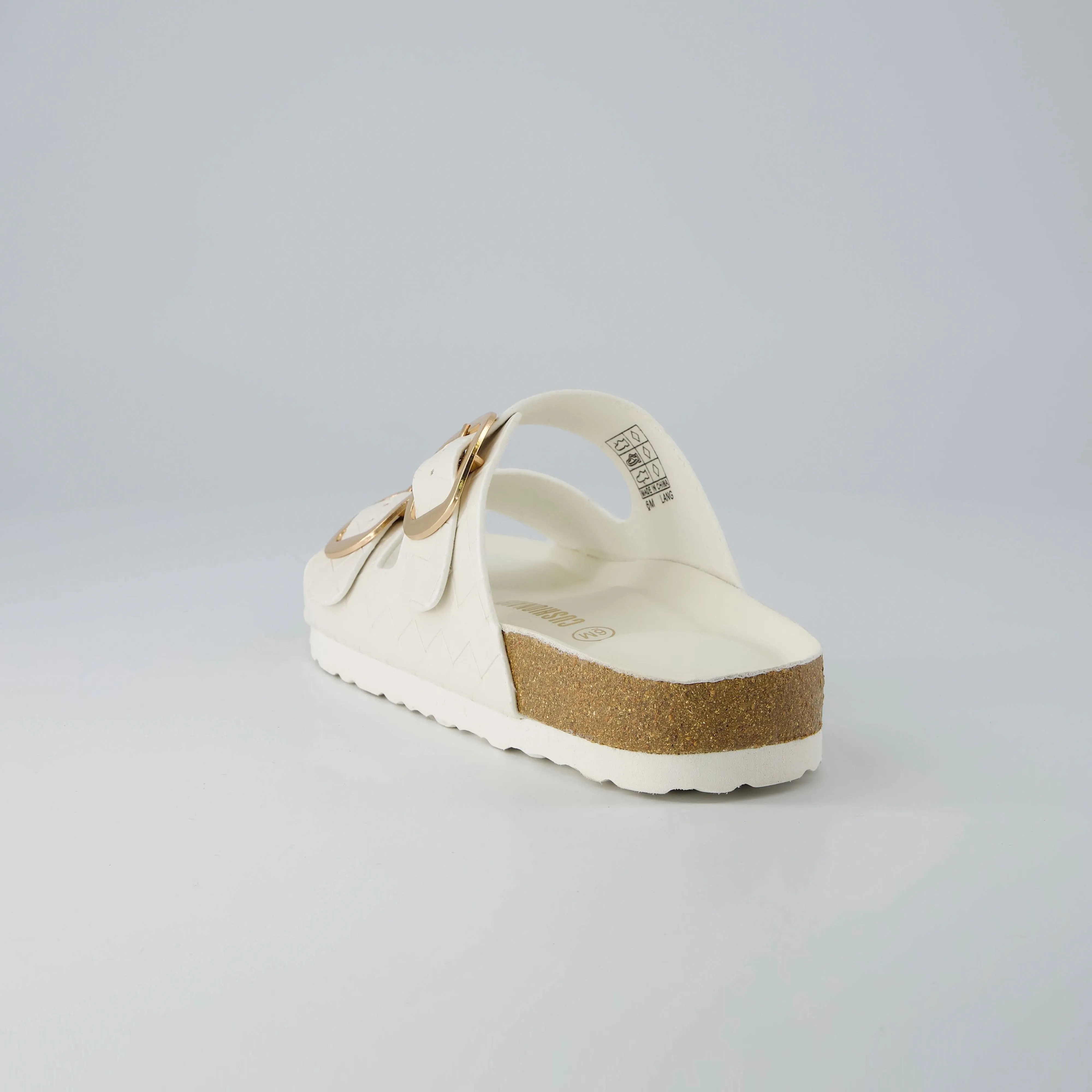 Lang Woven Cork Footbed Sandal