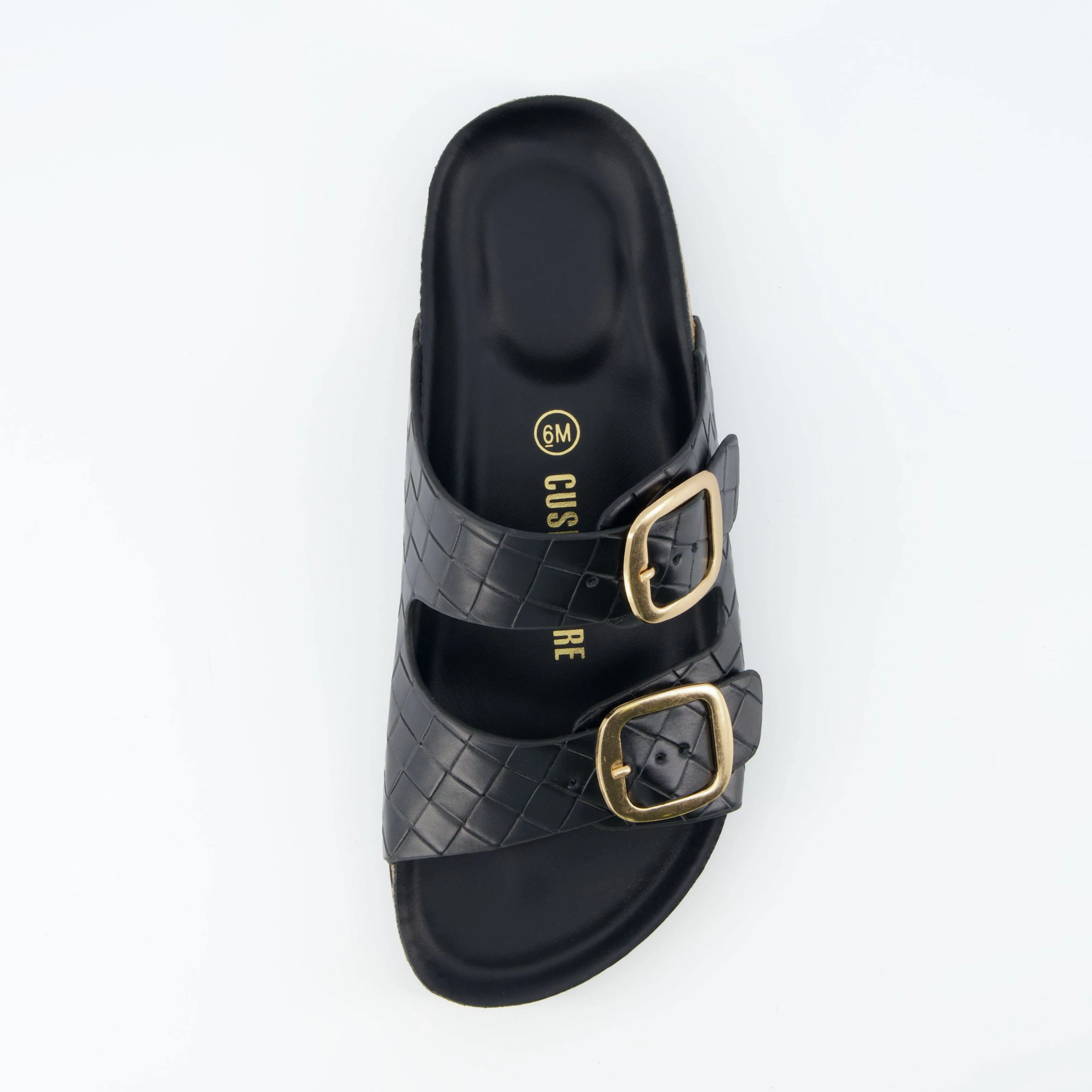 Lang Woven Cork Footbed Sandal