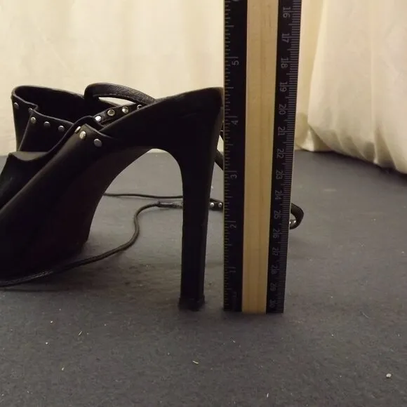 Lola Cruz  Heel High Sandal Lace-Up Size 40