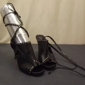 Lola Cruz  Heel High Sandal Lace-Up Size 40