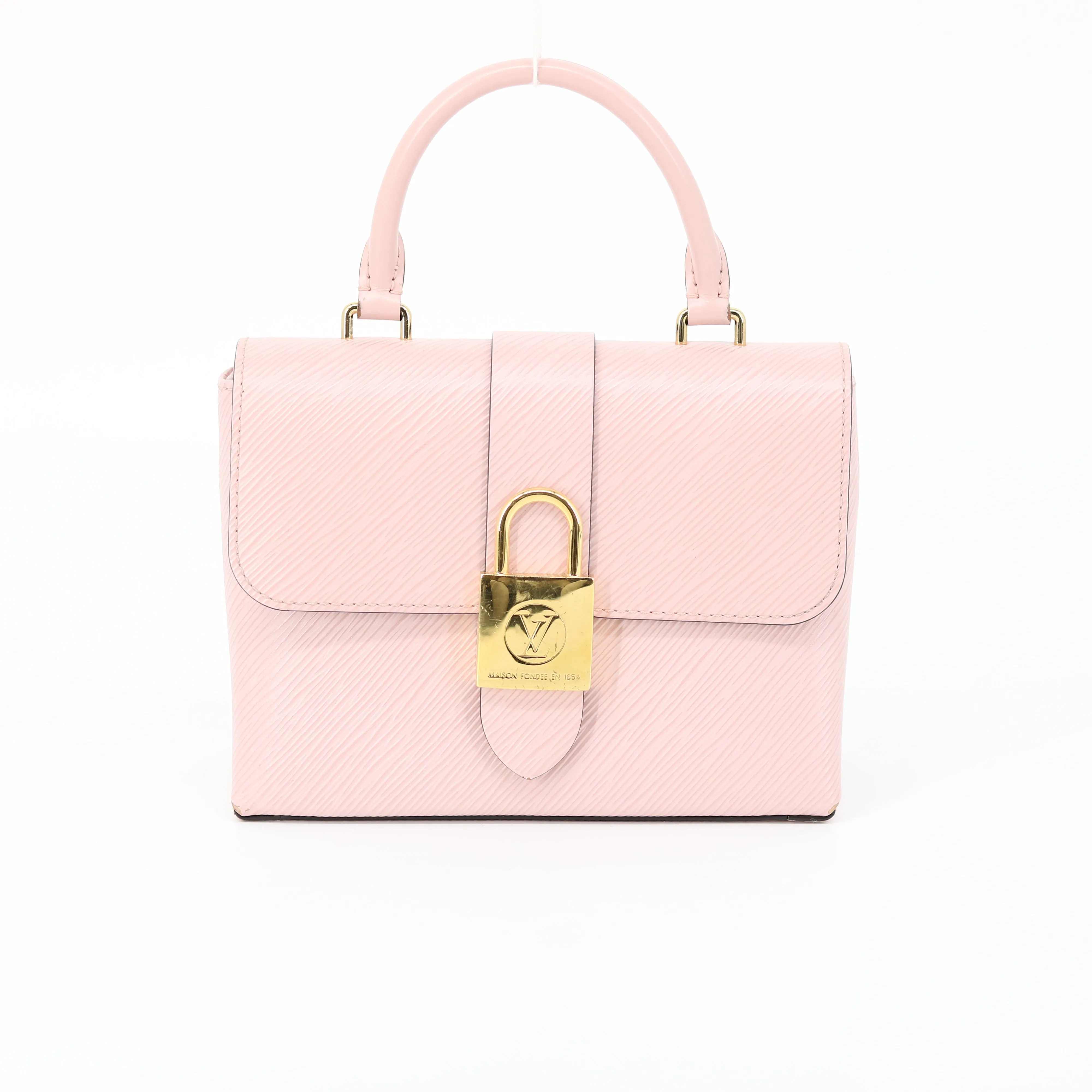 Louis Vuitton Pink Epi Locky BB Mini Bag