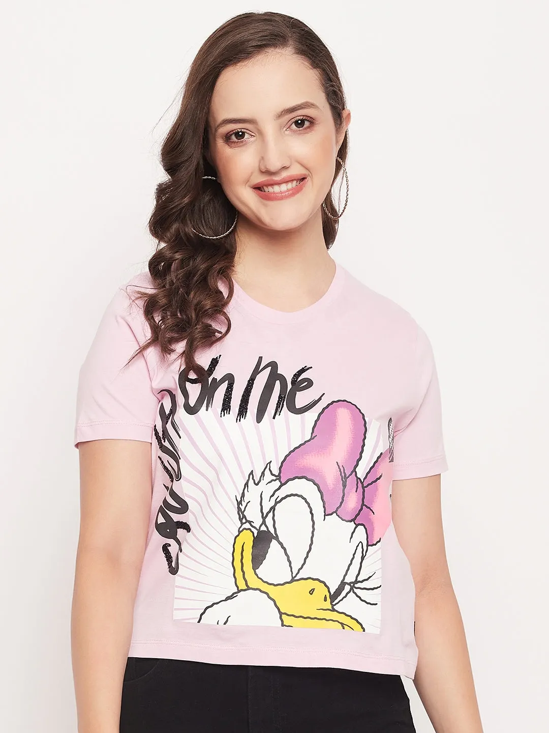 Madame Disney Daisy Nude Regular Fit T-Shirt