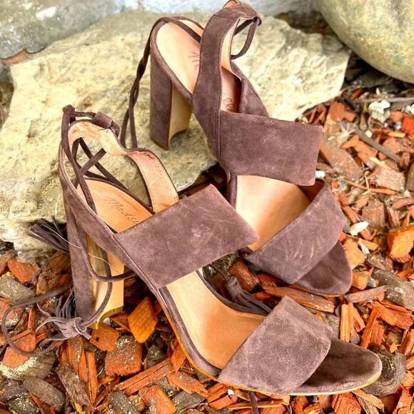 Madewell Octavia Tassel Sandal Heel