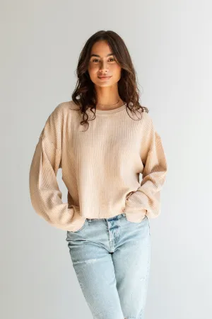 Madison Waffle Long Sleeve