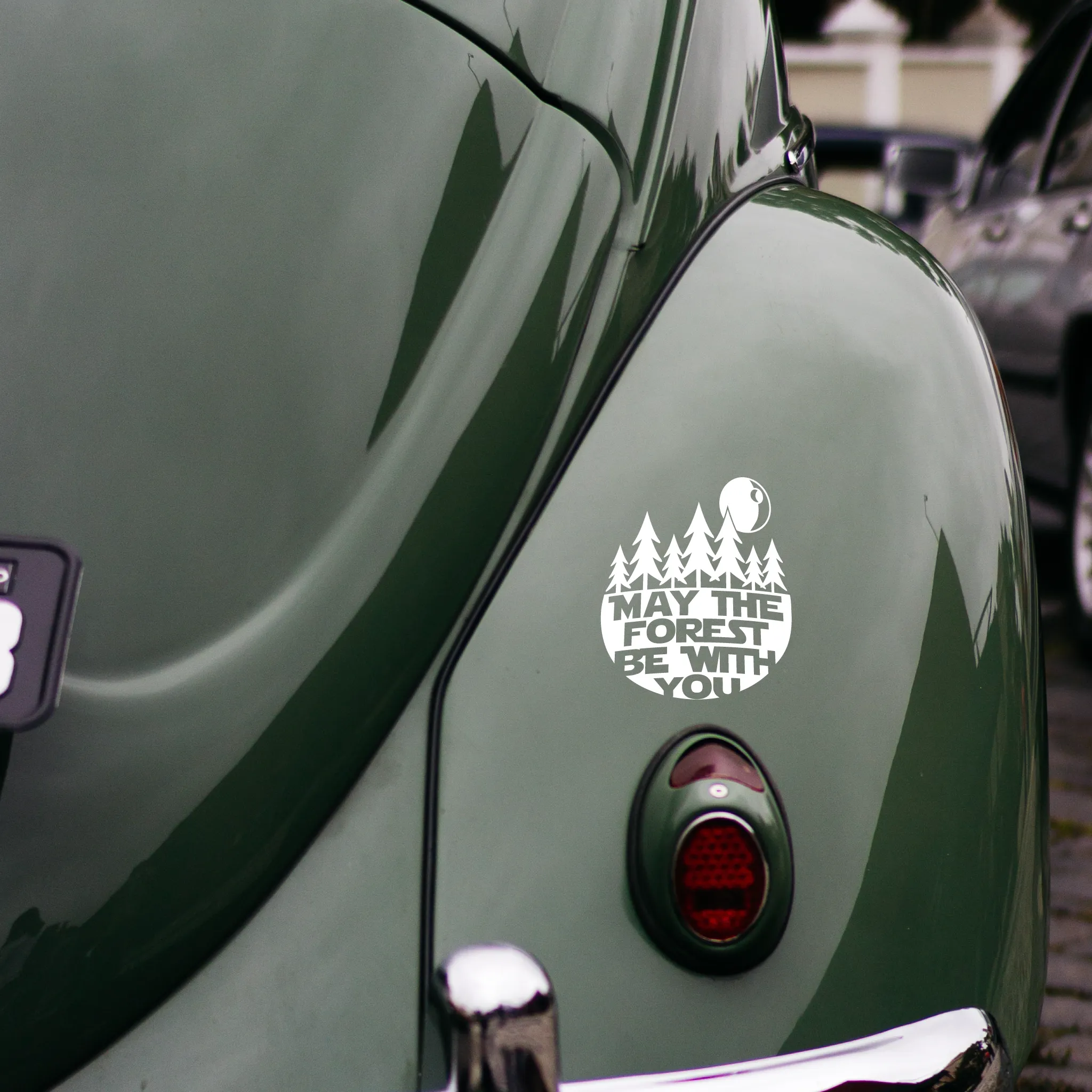 May The Forest Be With You Star Wars Decal