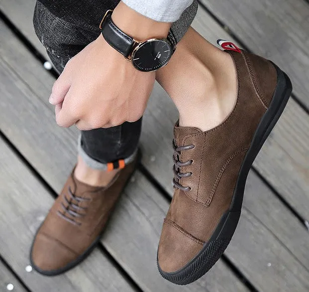 Men's Small Size Lace Up Fashion Sneakers MS27