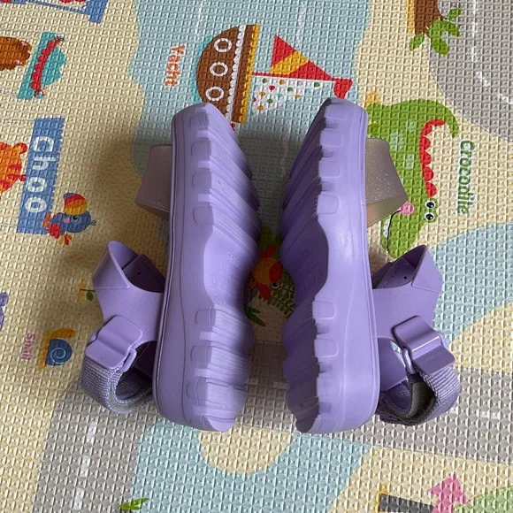 Mini Melissa Kids' Kick Off Platform Sandal. New. No box