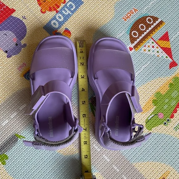 Mini Melissa Kids' Kick Off Platform Sandal. New. No box