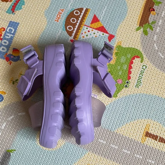 Mini Melissa Kids' Kick Off Platform Sandal. New. No box