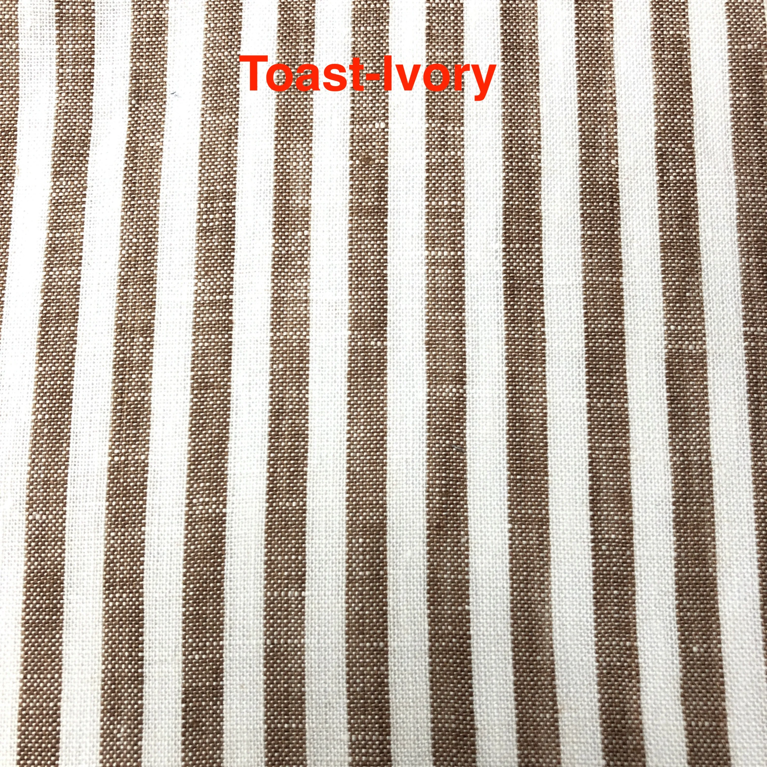 Multi Color Stripes 100% Linen Roman Shade, Flat Roman Shade, Kid Nursery Roman Shade