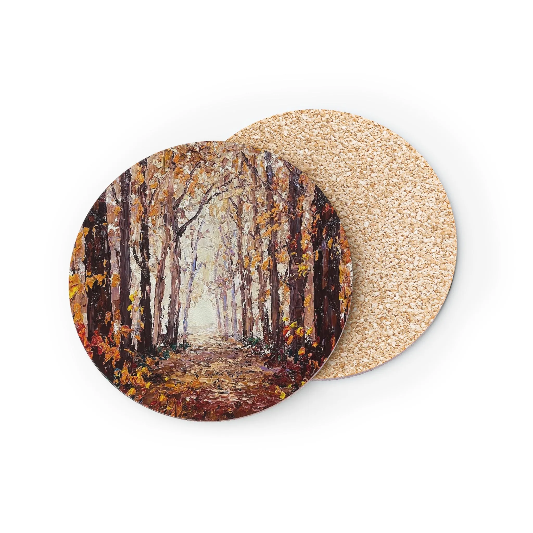 Mystic Journey Cork Back Coaster