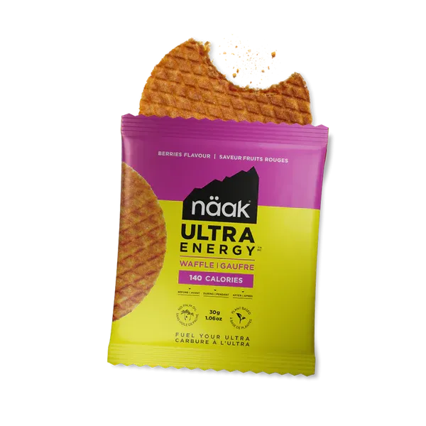 NAAK Ultra Energy Waffle - Berries (4pk)