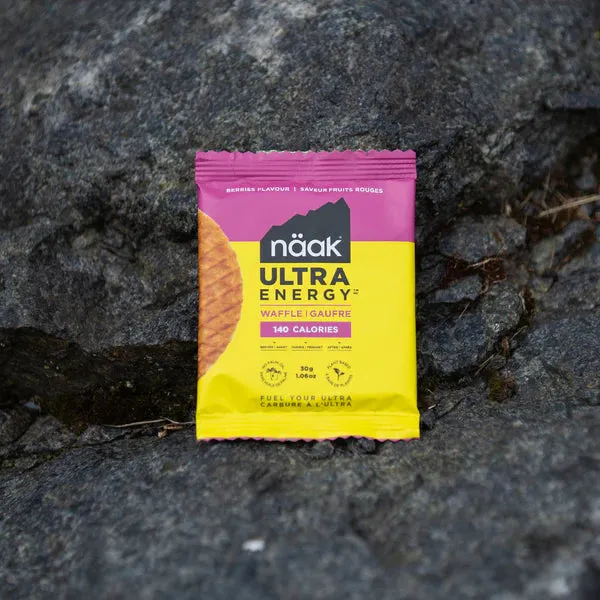 NAAK Ultra Energy Waffle - Berries (4pk)