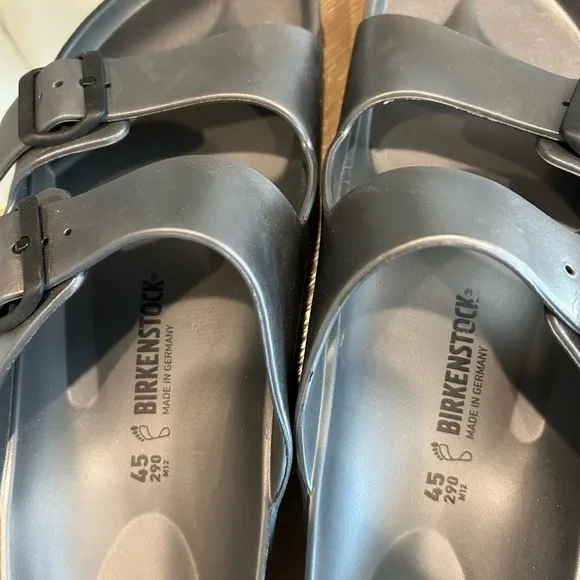 NEW Birkenstock® Arizona EVA sandal Size 12 men’s anthracite floor models