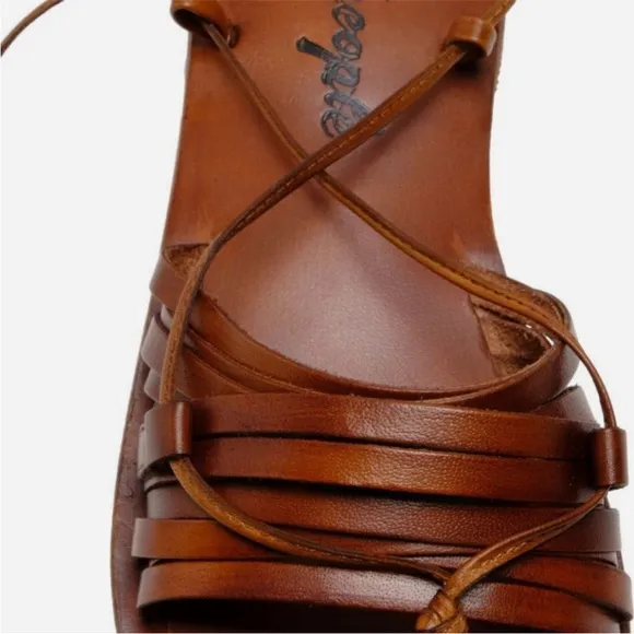 NEW Free People Cami Huarache Wrap Sandal