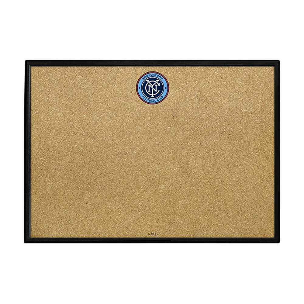 New York City FC: Framed Cork Board Wall Sign