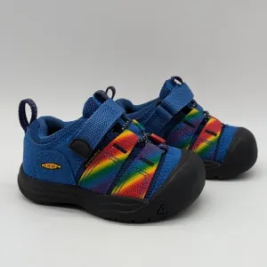 NIB Keen Newport H2SHO blue rainbow toddler sandal 5