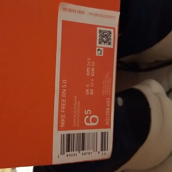 Nike Free RN Sneakers US 6.5 Euro 39 Women's 8