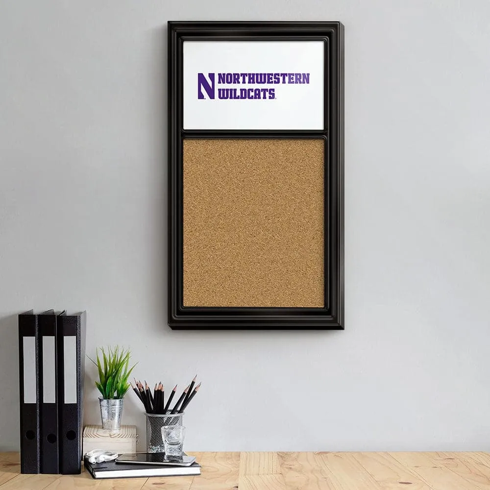 Northwestern Wildcats: NU - Cork Note Board