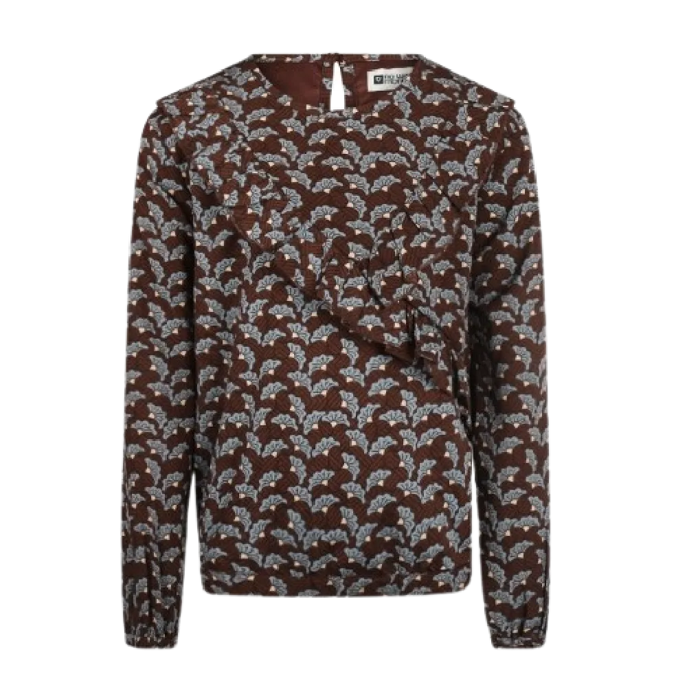 NWM Top - Brown Blue