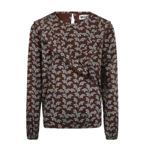 NWM Top - Brown Blue