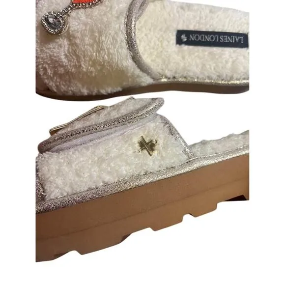 NWOT Laines London Slippers size  Medium Rare