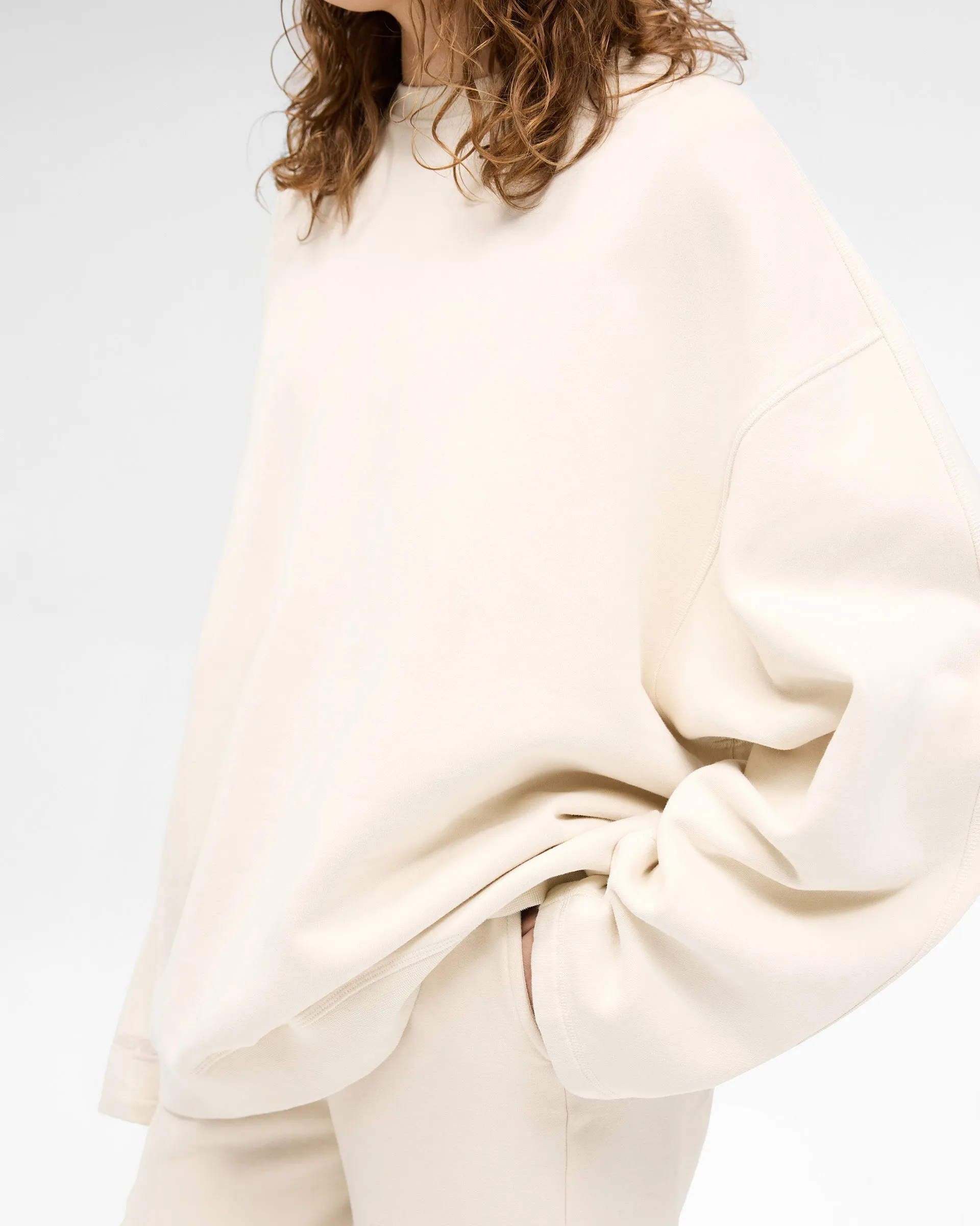 Owners Club Relaxed Sweater - Oat Milk