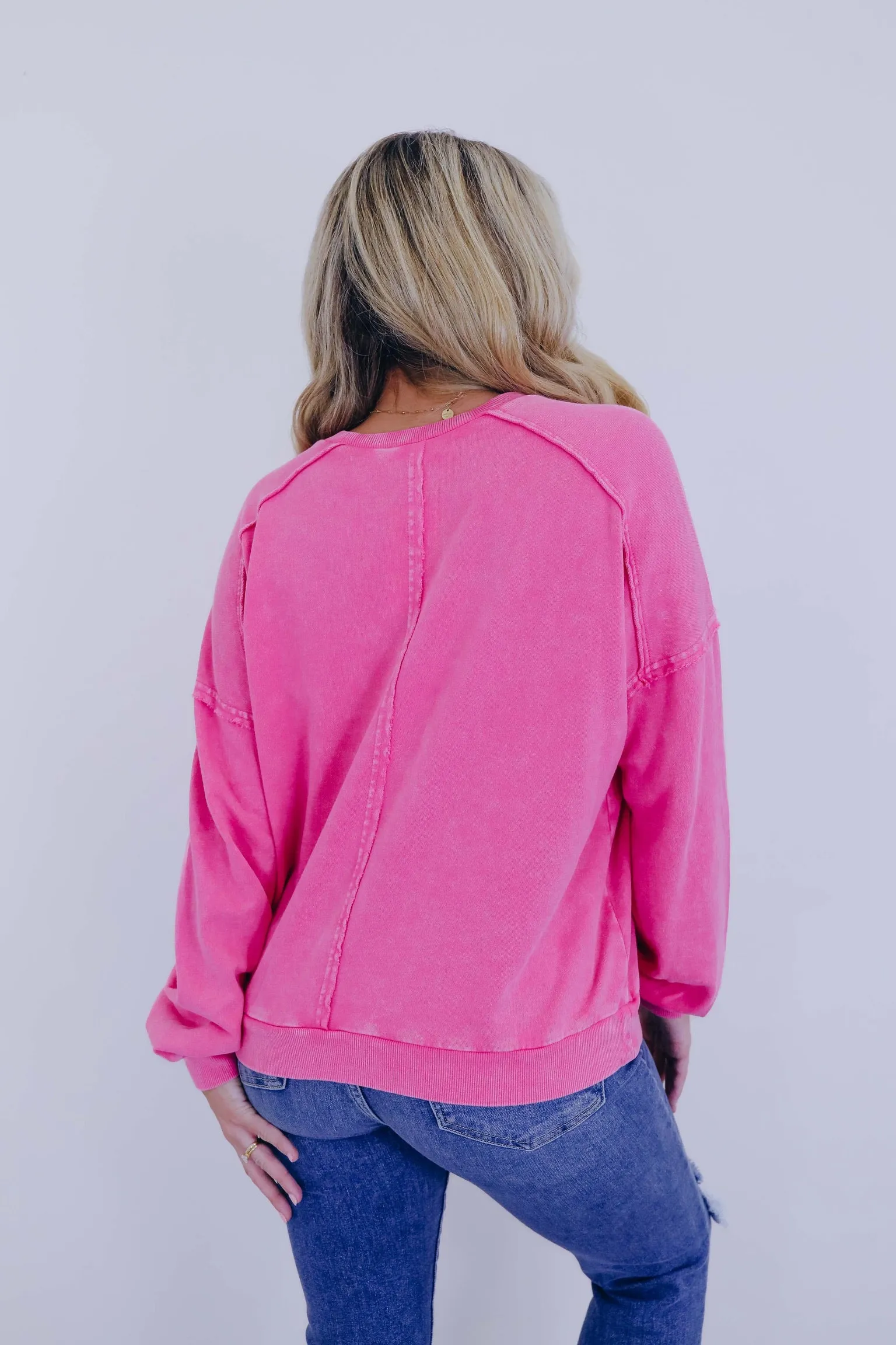 Peace Out Floral Patch Sweatshirt - 2 Colors