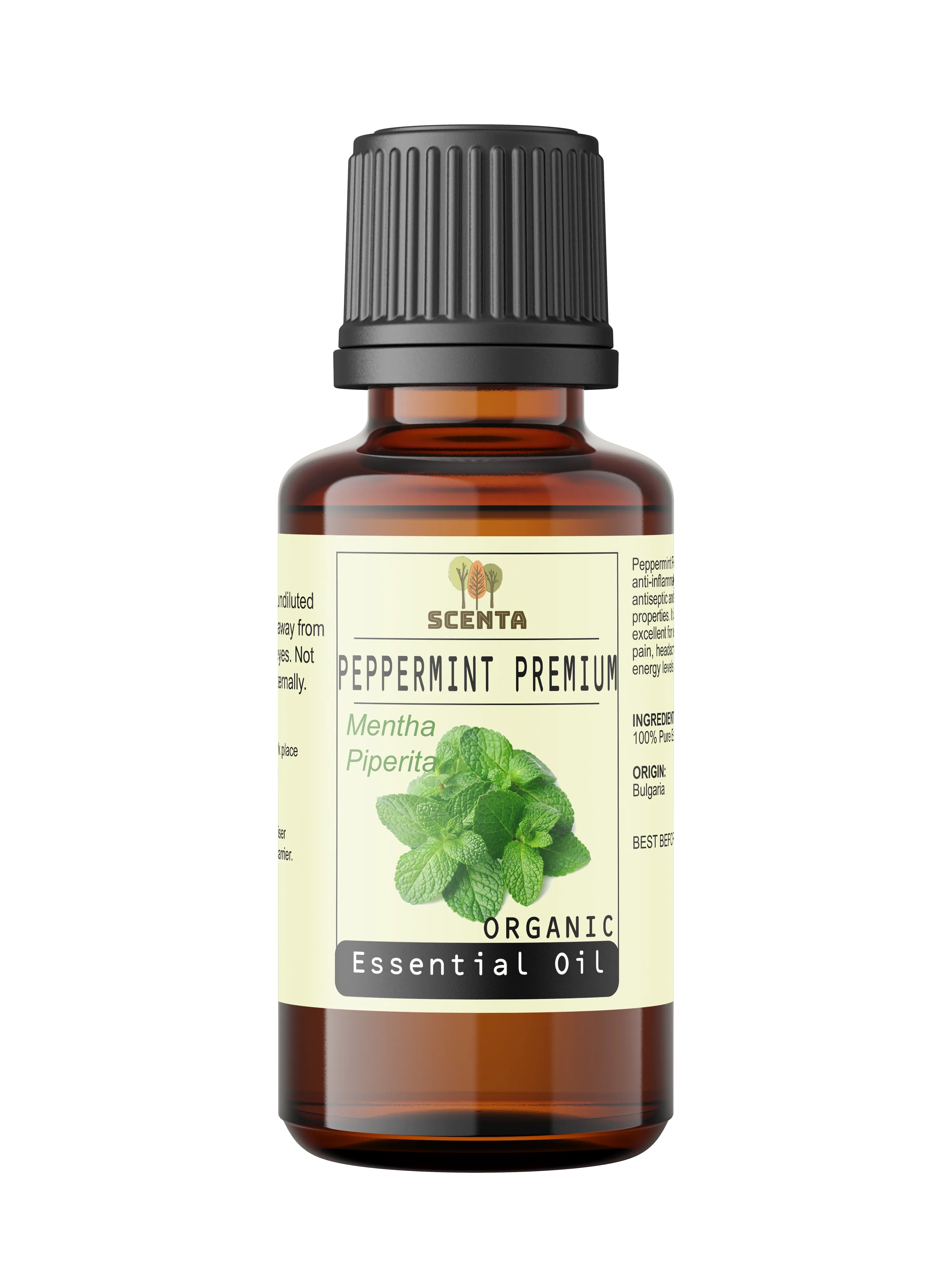 Peppermint Premium Organic Essential Oil
