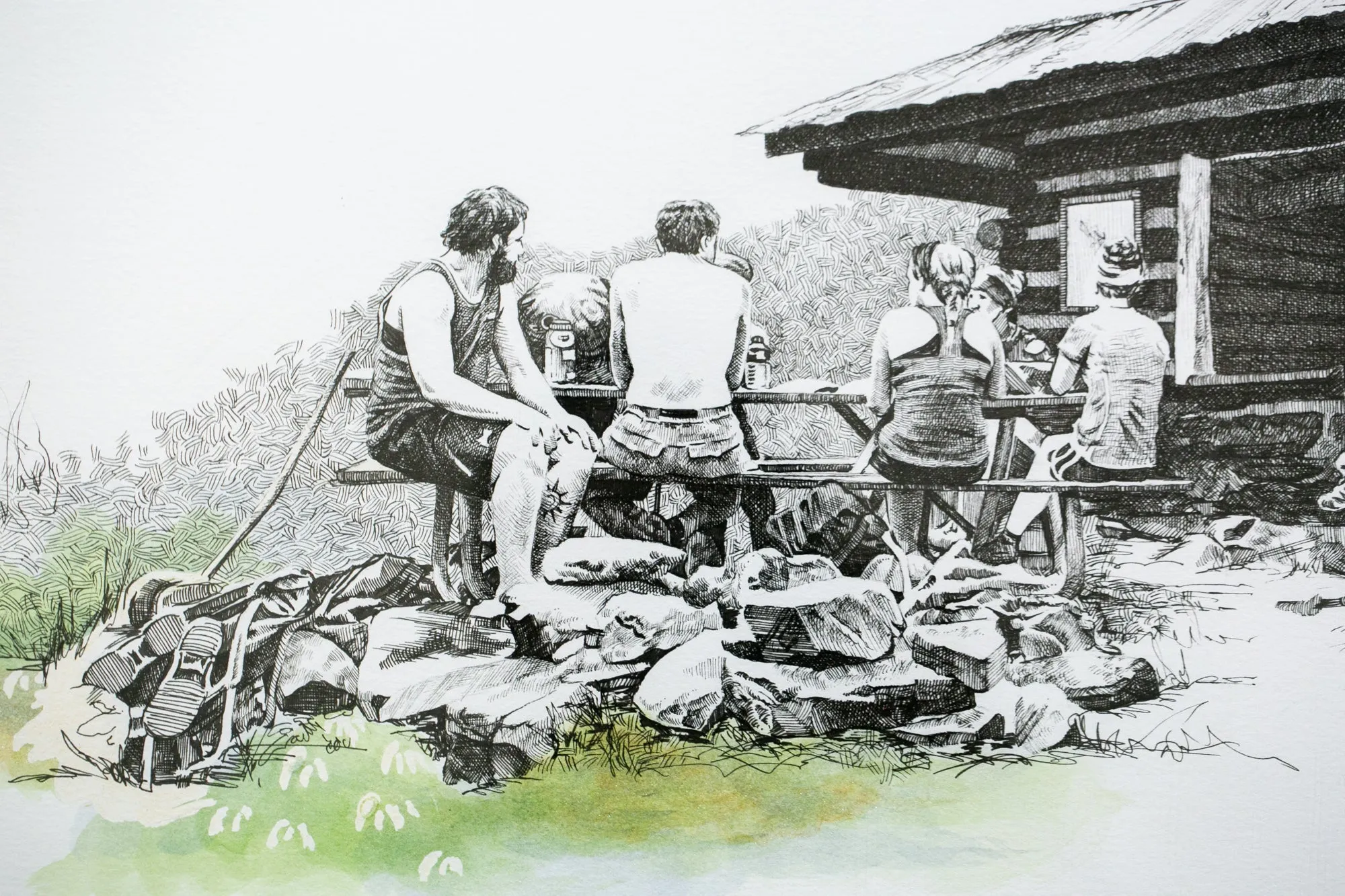 Pine Knob Shelter, Maryland, [ 39.54249, -77.60181 ]