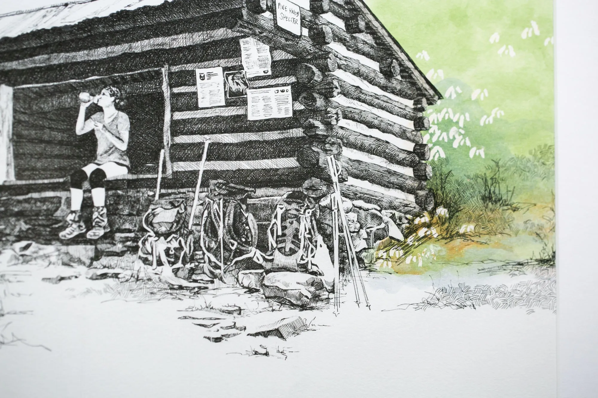 Pine Knob Shelter, Maryland, [ 39.54249, -77.60181 ]