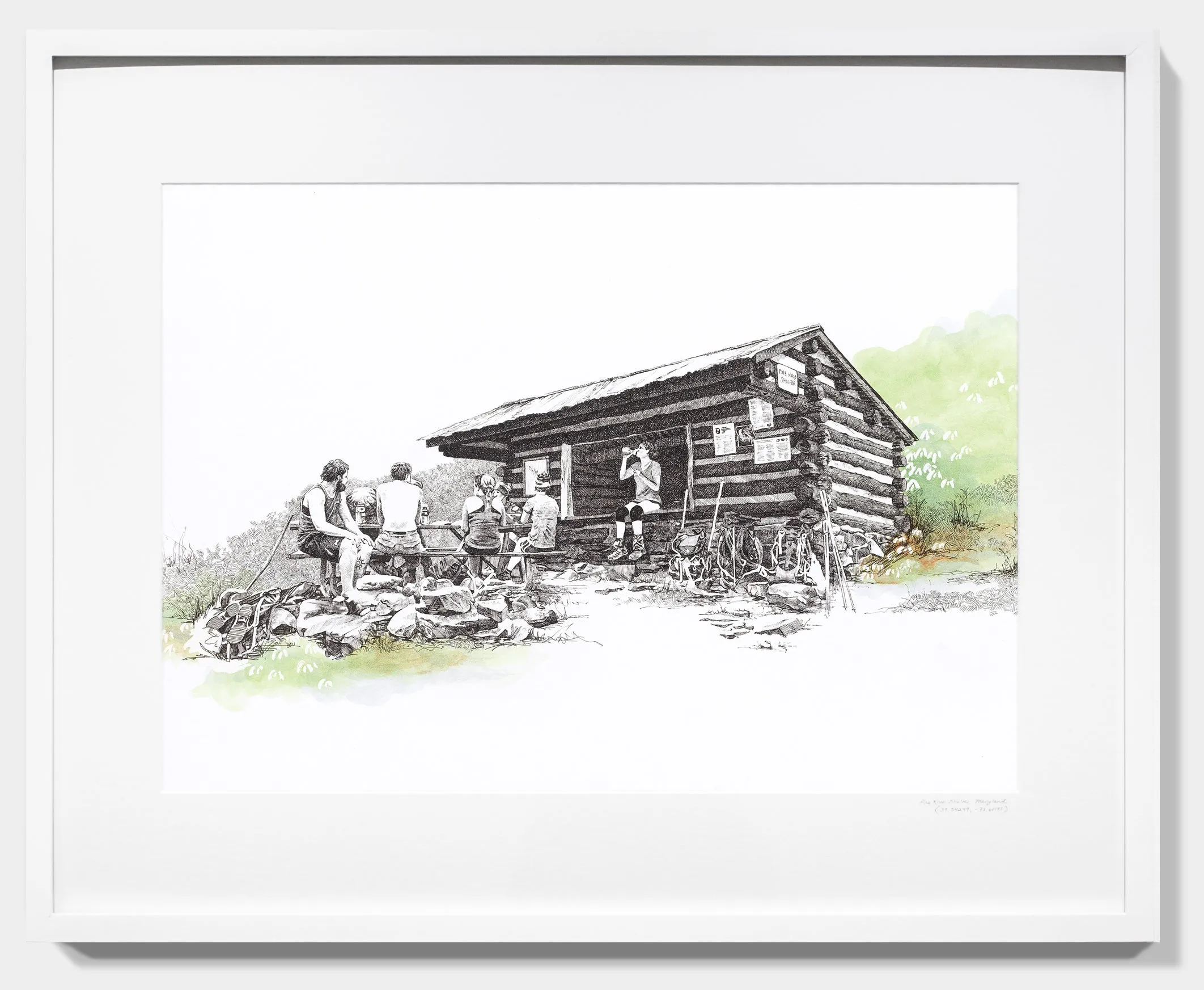 Pine Knob Shelter, Maryland, [ 39.54249, -77.60181 ]