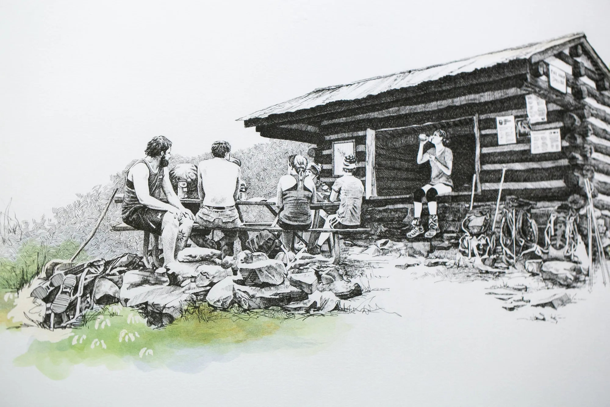 Pine Knob Shelter, Maryland, [ 39.54249, -77.60181 ]